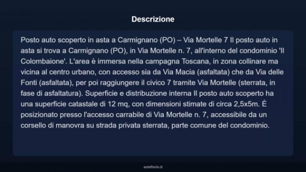 Immobile in asta di 12 m² in vendita a Carmignano - Foto 4