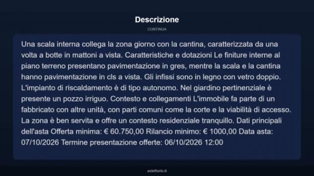 Immobile in asta di 149 m² in vendita a Castell'Alfero - Foto 4