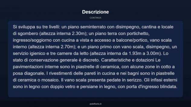Immobile in asta di 186 m² con più di 5 locali in vendita a Godiasco Salice Terme - Foto 17