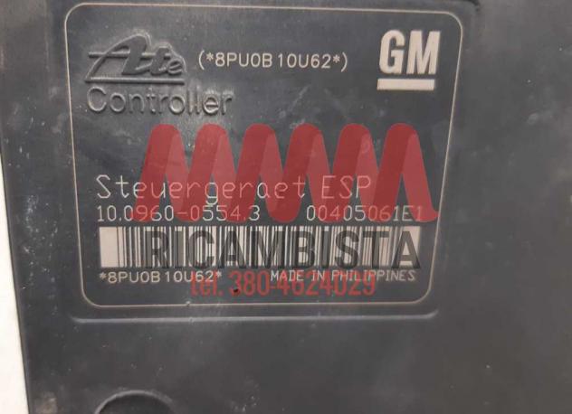 10.0206-0290.4 Opel Astra centralina gruppo pompa ABS