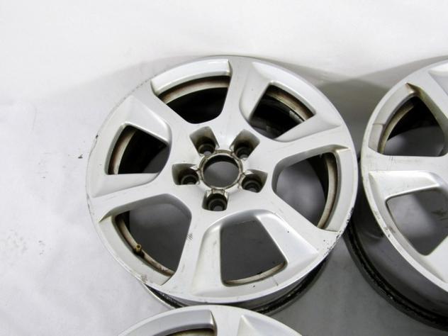 8K0601025F SET 4 CERCHI IN LEGA DA 16 POLLICI 5 FORI 7,5JX16H2 ET 45 AUDI A4 SW 2.0 D 105KW AUT 5P (2011) RICAMBIO USATO INTERASSE 5X112 - Foto 4
