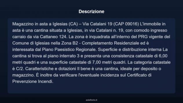 Immobile in asta di 7 m² in vendita a Iglesias - Foto 10