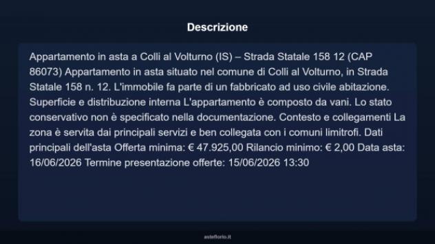Immobile in asta di 120 m² in vendita a Colli a Volturno - Foto 4