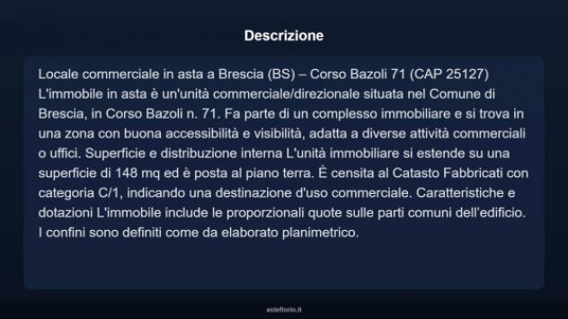 Immobile in asta di 148 m² in vendita a Brescia - Foto 3