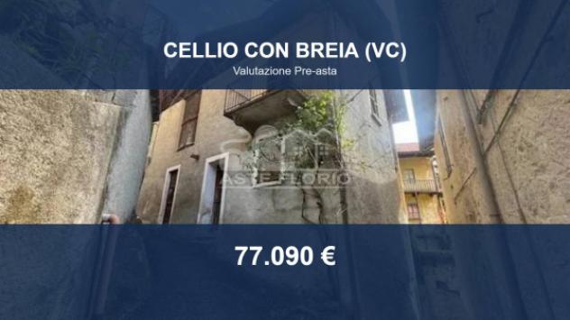 Immobile in asta di 96283 m² in vendita a Cellio con Breia