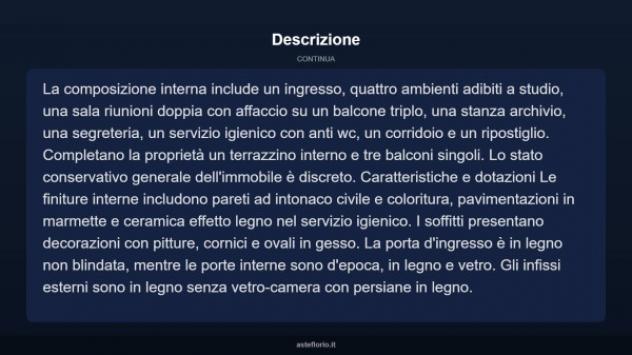 Immobile in asta di 227 m² con più di 5 locali in vendita a Palermo - Foto 4