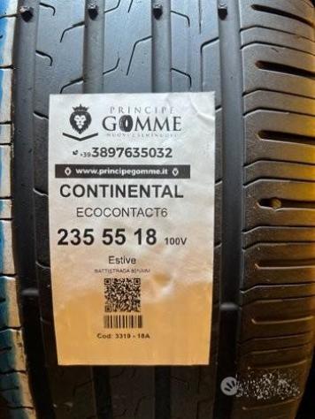4 gomme 235 55 18 continental a3319 - Foto 2