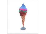 Insegna pubblicitaria per glateria: Cono gelato in vetroresina