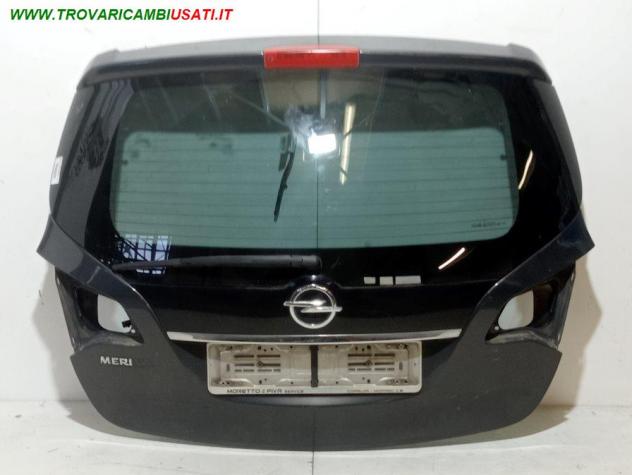 PORTELLO POST. GRIGIO SCURO MET. CON MOT. E SPOILER 999-U1561589 Carrozzeria Lamierati esterni Portello Portello post. OPEL - MERIVA B - 2010 2018