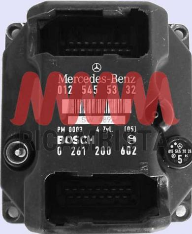 0261200602 Centralina Motore Mercedes C200 Bosch