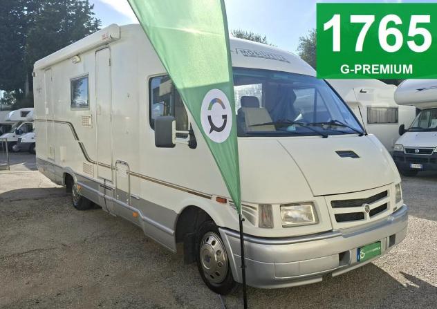 MOTORHOME MOBILVETTA IVECO DINETTE LETTO FRANCESE BASCULANTE GANCIO TRAINO CLIMATIZZATORE GEMELLATO POSTERIORE FOTOVOLTAICO CAMPEGGIO CAMPER USATI G