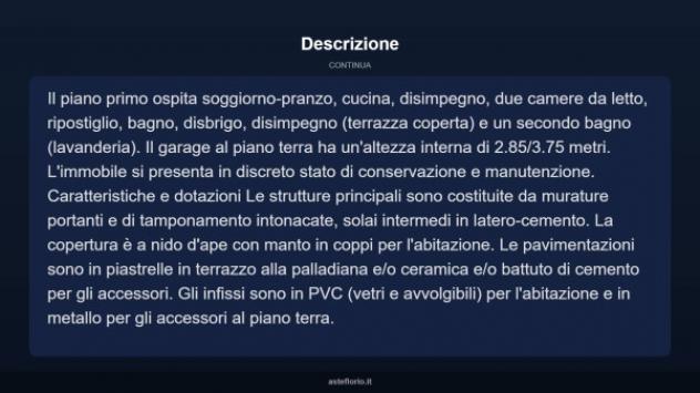 Immobile in asta di 214 m² con più di 5 locali e box auto in vendita a Montagnana - Foto 4