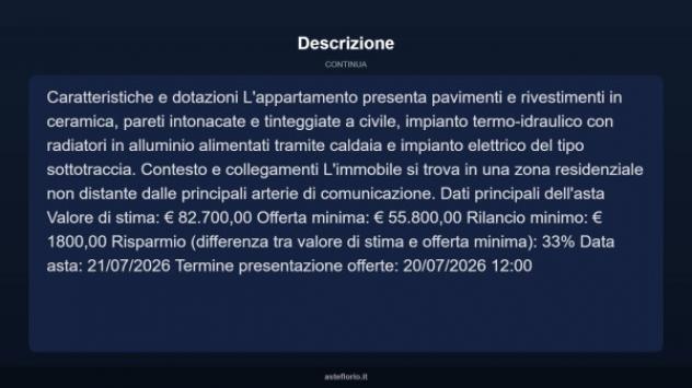 Immobile in asta di 93 m² in vendita a Perugia - Foto 8