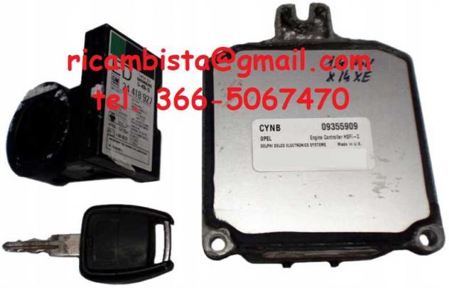 9355909 Opel Astra 1.4 centralina motore kit