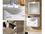 Mobile Bagno Sospeso - Bianco Lucido (55 cm) - Nuovo