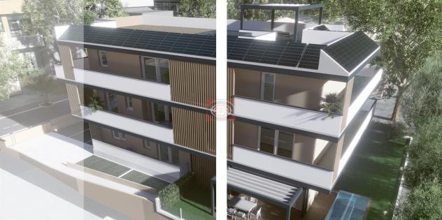 CESENATICO ( levante ): appart. NUOVO - CLASSE A4 - PIANO 1° con TERRAZZO - 2 letto, 2 wc, ampia zona giorno - Foto 4