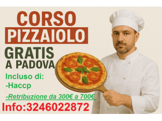 Corso pizzaiolo e patentino HACCP Gratis a Padova