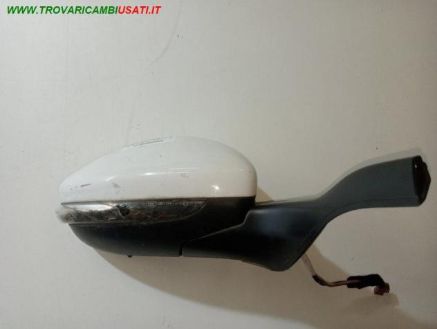 RETROVISORE EST. DX BIANCO 1 SP 6 FILI FRECCIA LEGG. DANNEGGIATA 999-U1560472 Vetri e Retrovisori  Cristalli  Retrovisori  Retrovisore PEUGEOT - 208 -
