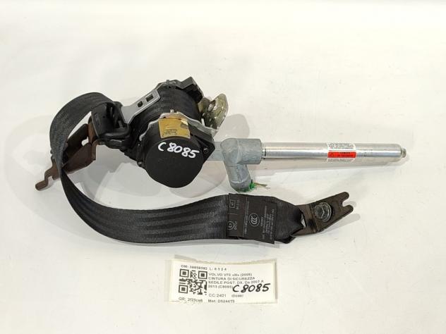 CINTURA DI SICUREZZA POSTERIORE DX VOLVO V70 3° Serie 39859392 D5244T5 (0716) - Foto 2