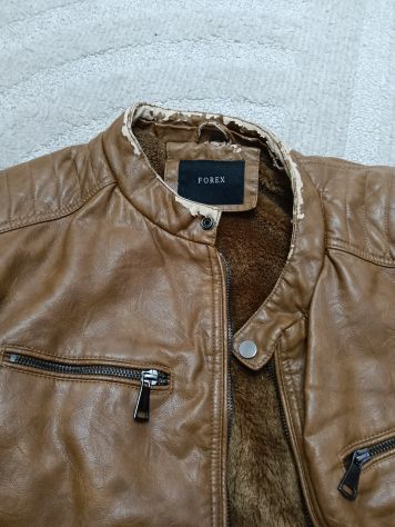 Giacca ecopelle uomo vissuta - Foto 4