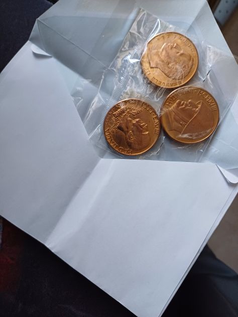 Set medaglie commemorative del '900 - Foto 6
