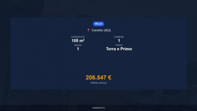 Immobile in asta di 105 m² in vendita a Cerchio - Foto 15