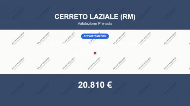 Immobile in asta di 54 m² in vendita a Cerreto Laziale