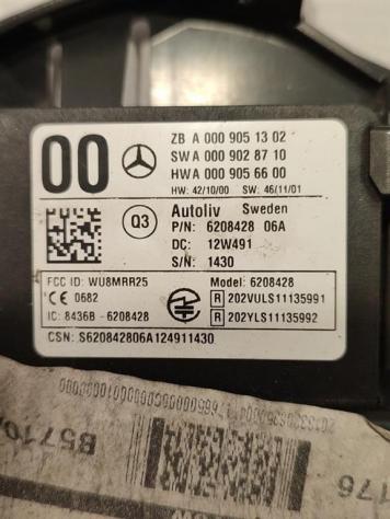RADAR MERCEDES Classe A Serie (W176) A0009051302 607951 (K9K) diesel 1461 (1218) - Foto 2