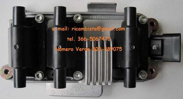 Bobina accensione Audi A6 078905104 a 5 pin