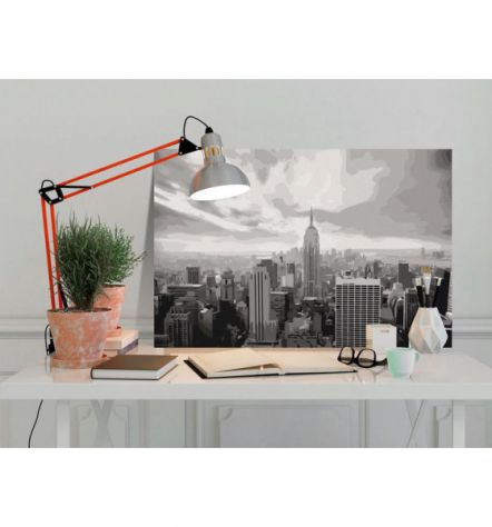 Quadro Fai Da Te 60x40 Cm. New York N.3 ARREDALACASA Spedizione Gratis