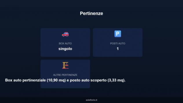 Immobile in asta di 165 m², box auto in vendita a Roma - Foto 8