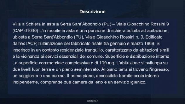 Immobile in asta di 109 m² in vendita a Serra Sant'Abbondio - Foto 10