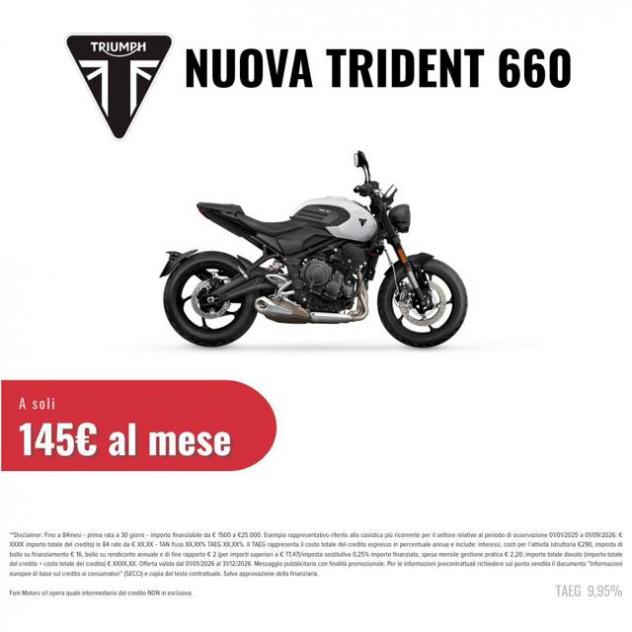 TRIUMPH Trident 660 2026 - Foto 2