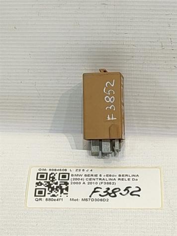 RELÈ TERGICRISTALLO BMW Serie 5 E60 8384505 M57D306D2 diesel 2993 (0310)