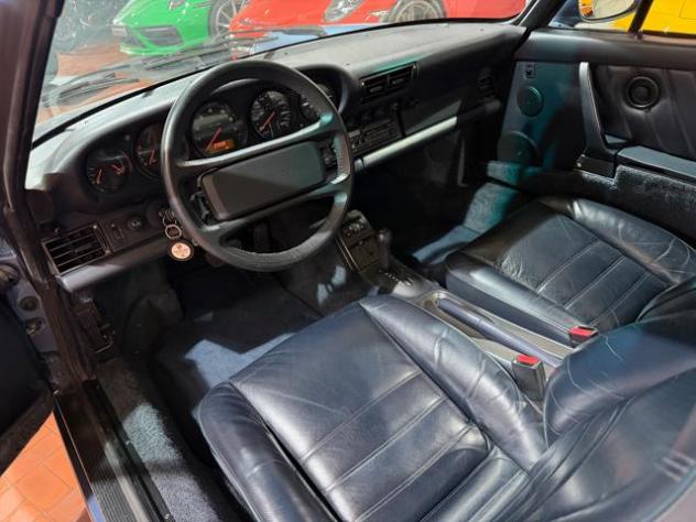 PORSCHE 964 Cabrio-Baltic Blu-Pelle Blu-Capote Blu rif. 24097864 - Foto 7