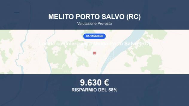 Immobile in asta di 1915 m² in vendita a Melito di Porto Salvo