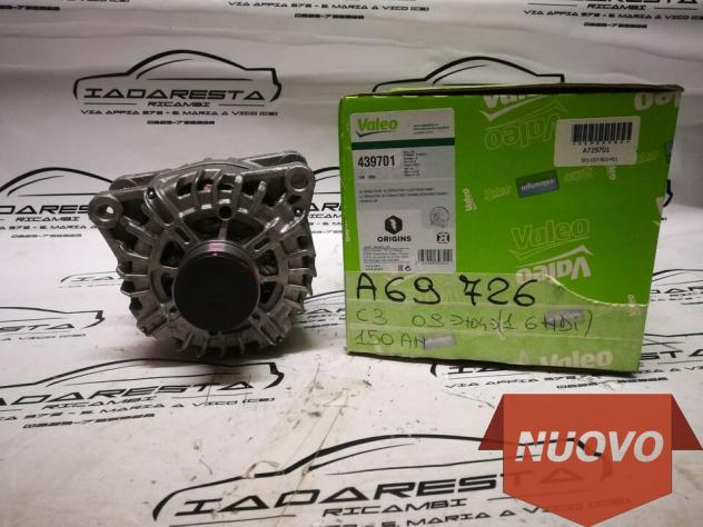 Alternatore C3 - C4 - DS3 - 2008 - 3008 - 508 1.4 - 1.6 D 5702J9 - Foto 2