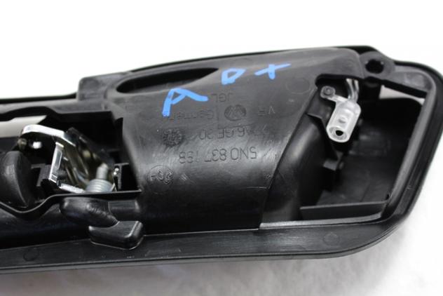 5N0837198 MANIGLIA INTERNA PORTA ANTERIORE DESTRA VOLKSWAGEN TIGUAN 2.0 D 4X4 103KW 6M 5P (2010) RICAMBIO USATO - Foto 2