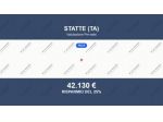 Immobile in asta di 175 m² con più di 5 locali in vendita a Statte