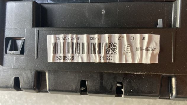 Quadro strumenti Lancia Ypsilon 1.2 benzina del 2017 (52005998) - Foto 4