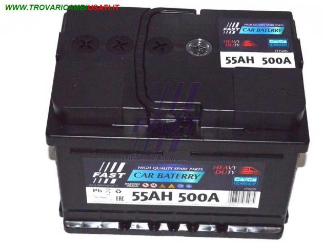 BATTERIA - 55AH 500A 242X175X190 P+ FT75205
