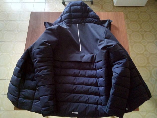 Giacca a vento blu scuro uomo -Taglia XL-Giubbotto invernale - Foto 3