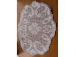 N° 6 CENTRINI DA TAVOLA IN COTONE LAVORATA A MANO DA CM.  35X25 -
