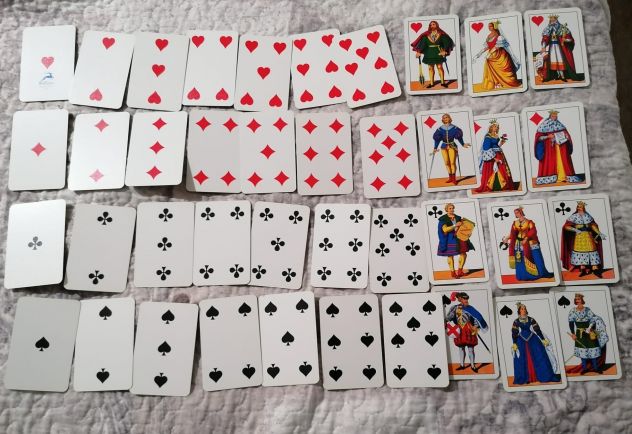 Mazzo di carte fiorentine Modiano.