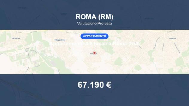 Immobile in asta di 77 m² in vendita a Roma