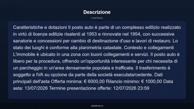 Immobile in asta di 13 m² in vendita a Roma - Foto 7