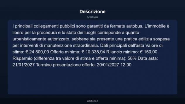 Immobile in asta di 114 m² con più di 5 locali in vendita a Castelspina - Foto 16
