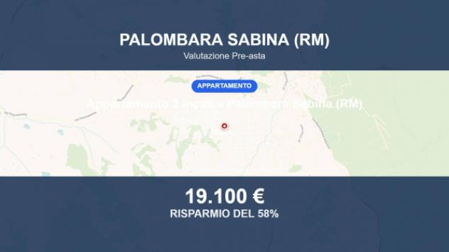Immobile in asta di 42 m² in vendita a Palombara Sabina