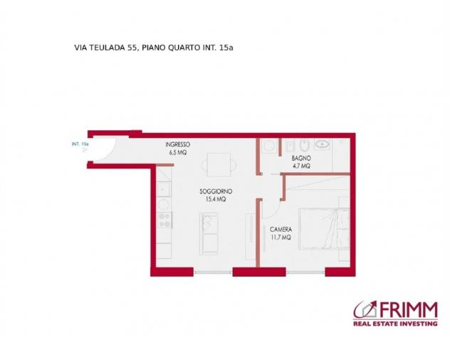 Appartamento 2 locali - Rif. 1305 - Foto 2