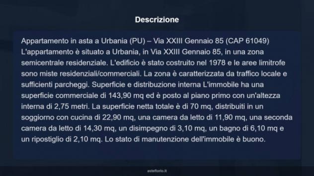 Immobile in asta di 143 m², box auto in vendita a Urbania - Foto 10